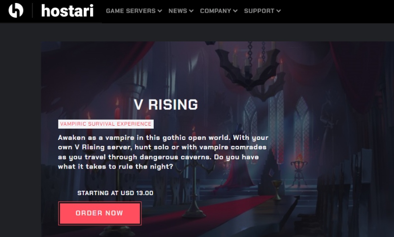 V Rising Servers For Top-Quality Game Performance