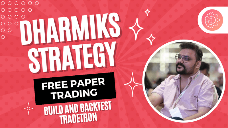 Simplified Guide to Dharmik's Intraday Trading Strategy
