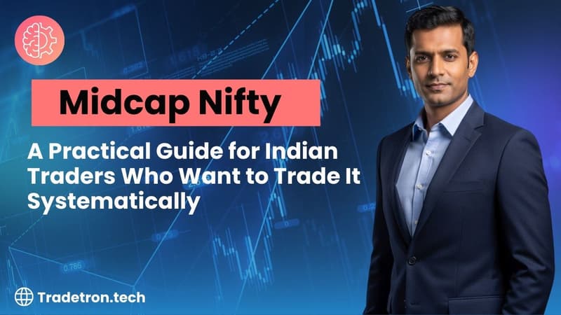 Midcap Nifty: A Practical Guide for Indian Traders Who Want to Trade It Systematically with Tradetron
