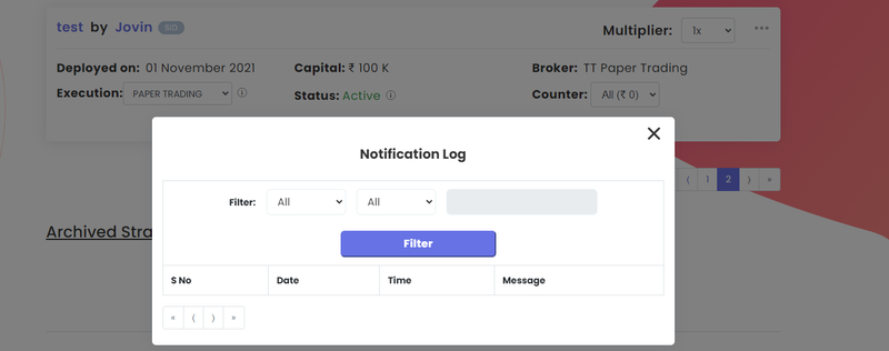 No logs