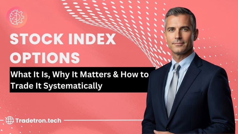 Stock Index Options: What They Are, Why They Matter & How to Trade Them Systematically with Tradetron