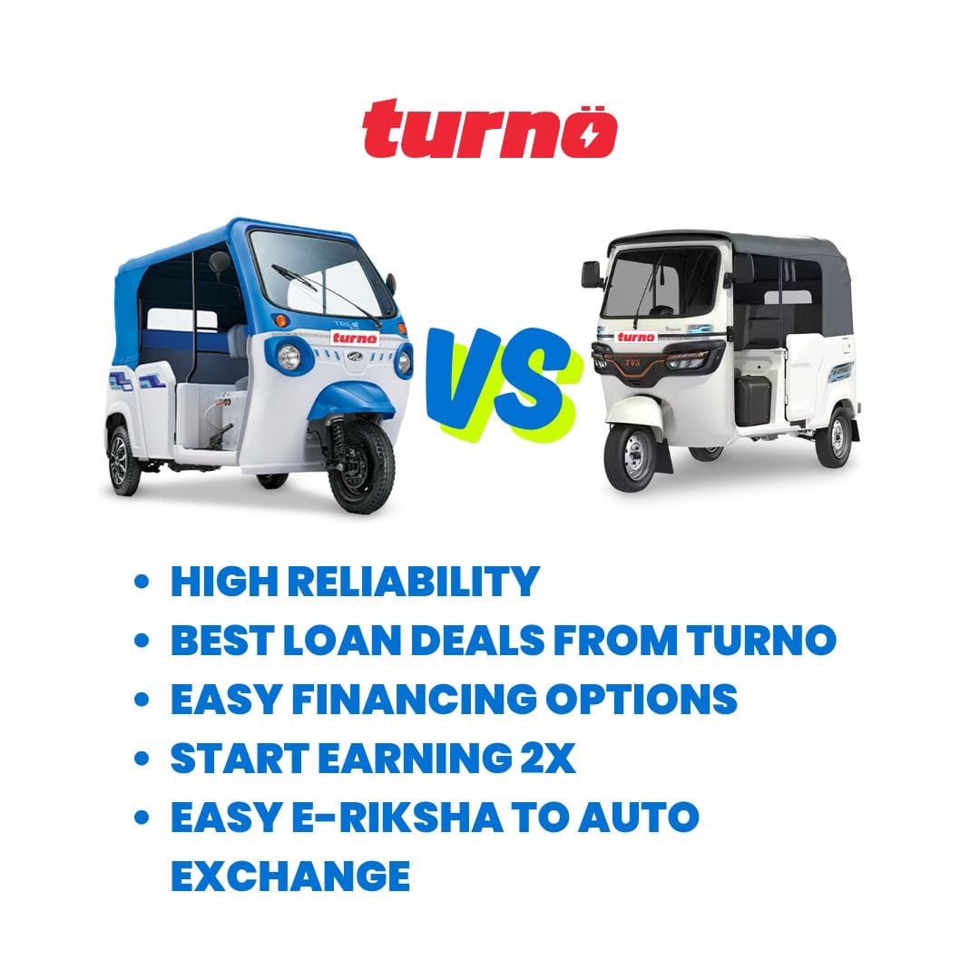 Mahindra Treo Plus Vs TVS King Ev Max - Turno Loans