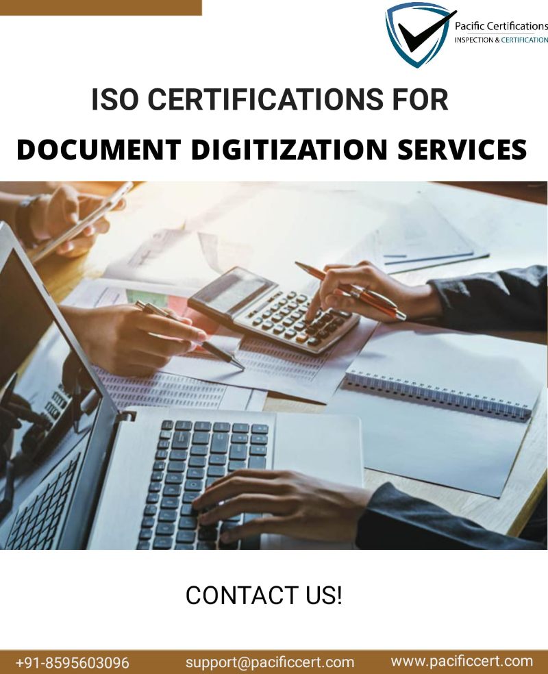 ISO Certifications for Document Digitization Services,  Requirements and Benefits
