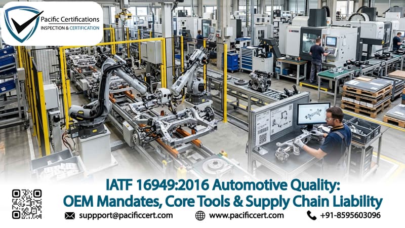 IATF 16949:2016 Automotive Quality: OEM Mandates, Core Tools & Supply Chain Liability