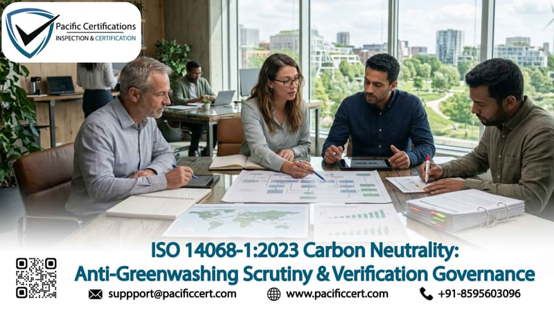 ISO 14068-1:2023 Carbon Neutrality: Anti-Greenwashing Scrutiny & Verification Governance