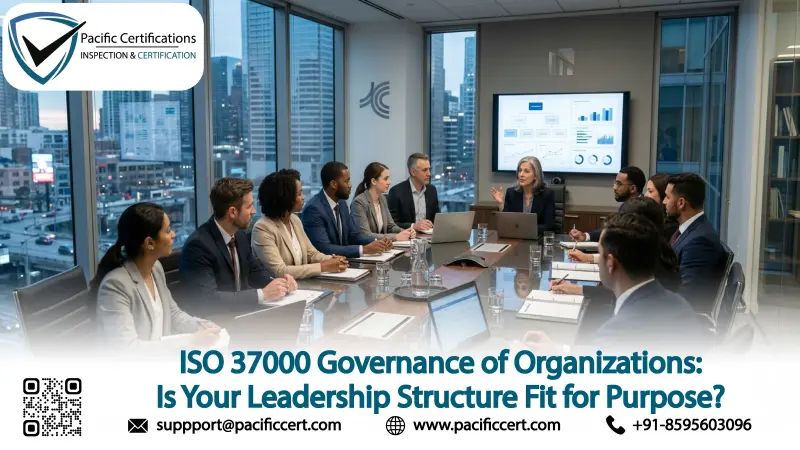 ISO 37000 Governance of Organizations: Is Your Leadership Structure Fit for Purpose?
