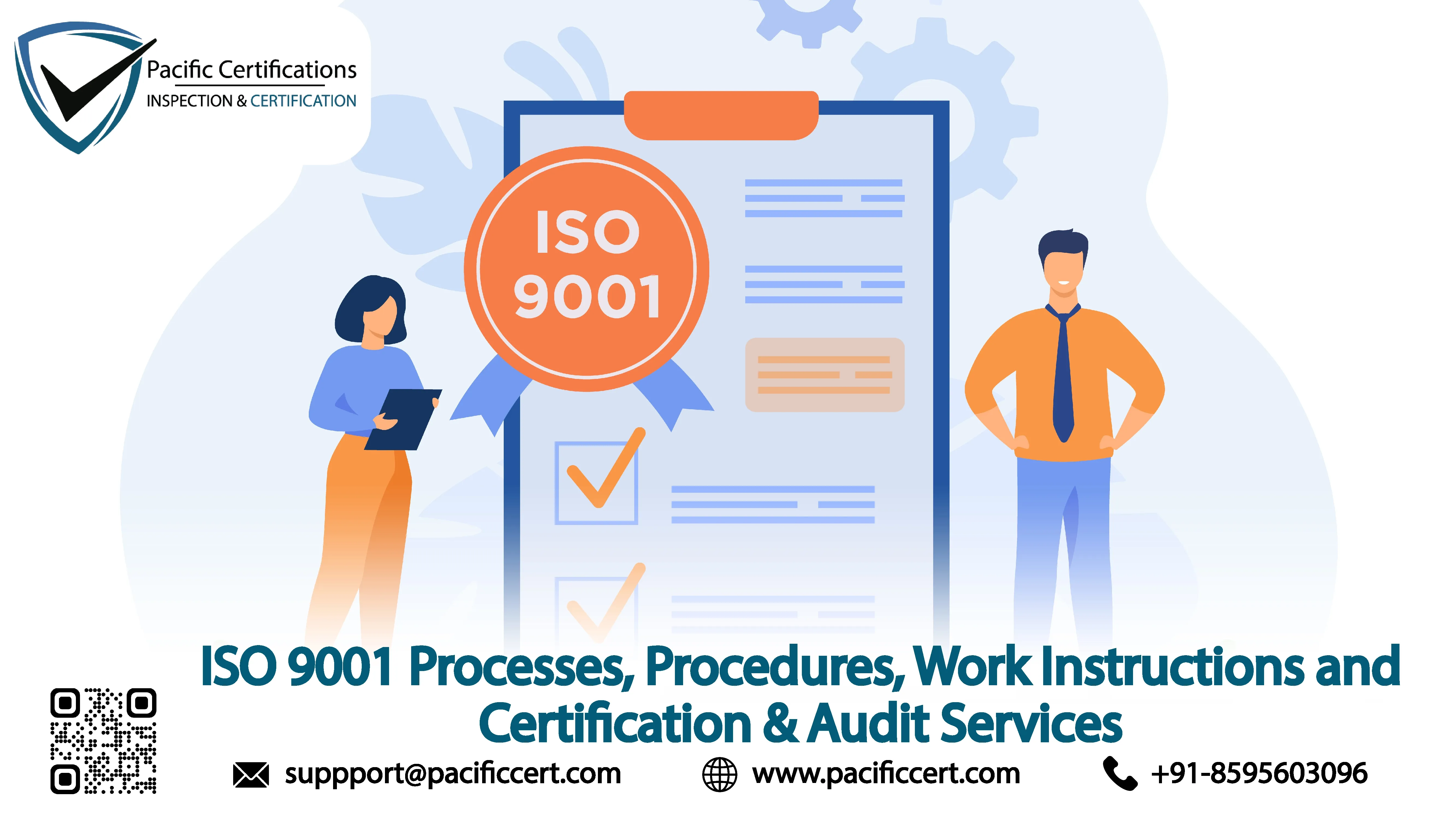 ISO 9001 Processes, Procedures, Work Instructions and Certification & Audit Services