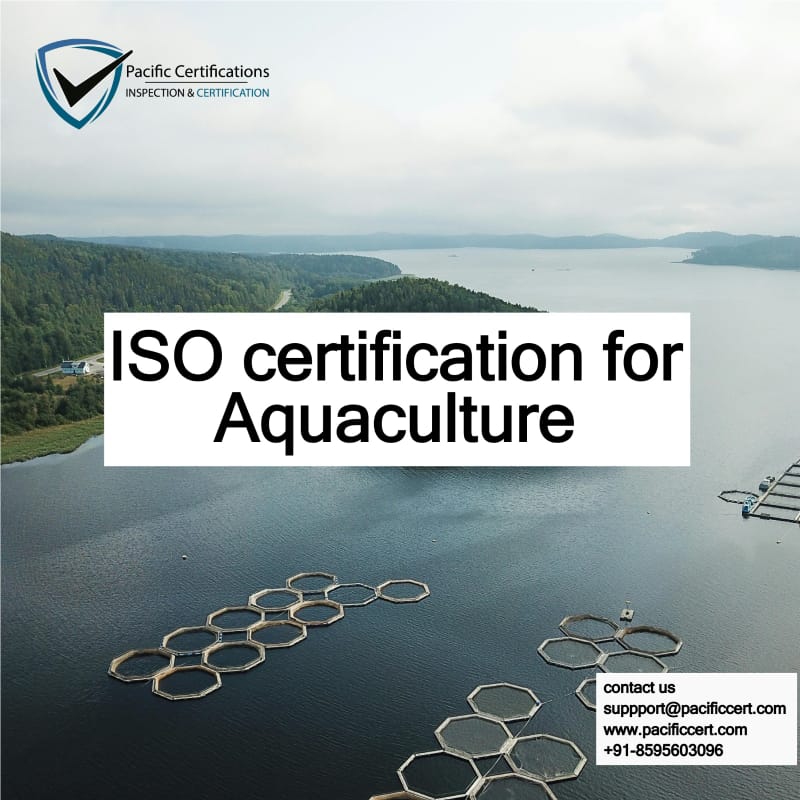 ISO certification for Aquaculture companies and ISO applicable standards