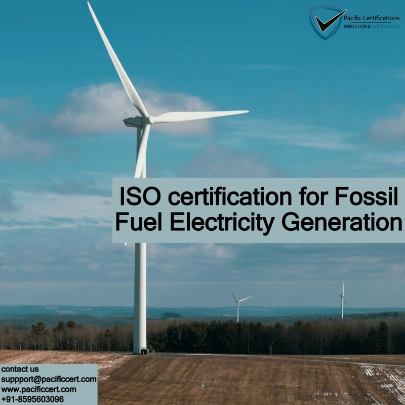 ISO Certifications for Fossil Fuel Electricity Generation Services
