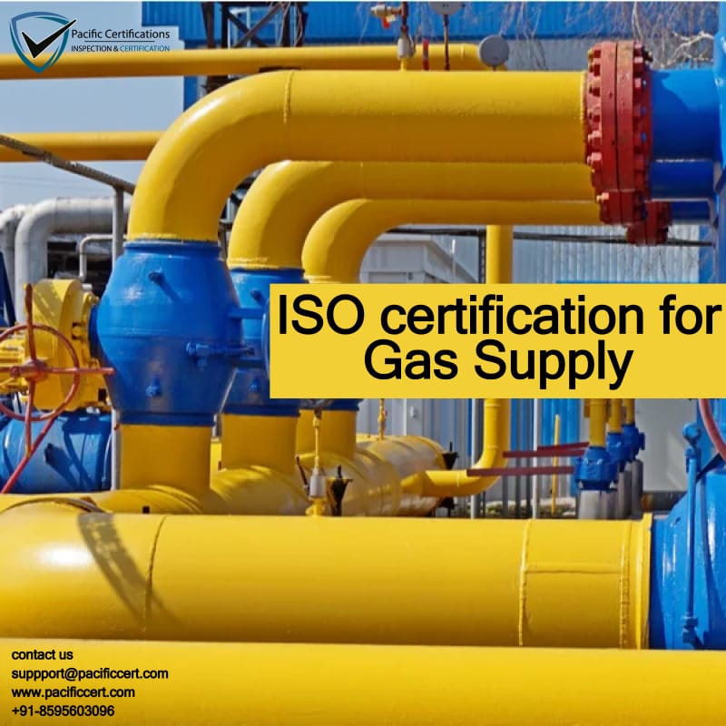 ISO certification for Gas Supply companies and ISO applicable standards