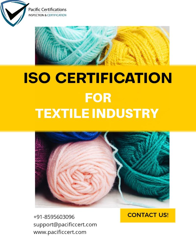 ISO Certification for Textile Industry