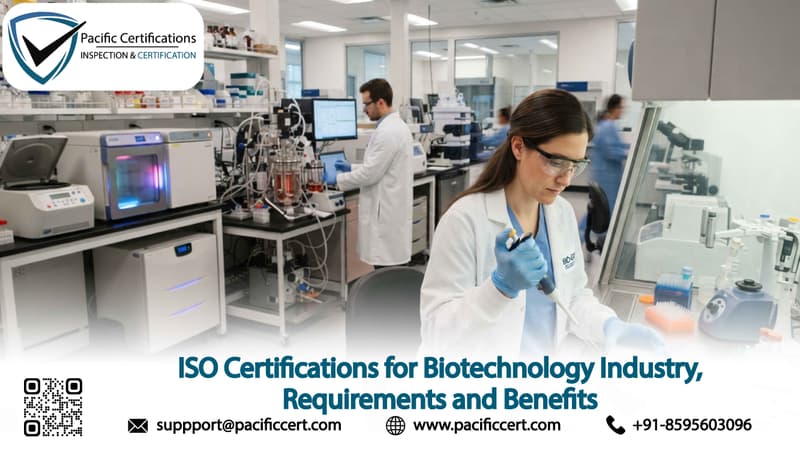 ISO Certifications for Biotechnology Industry, Requirements and Benefits 