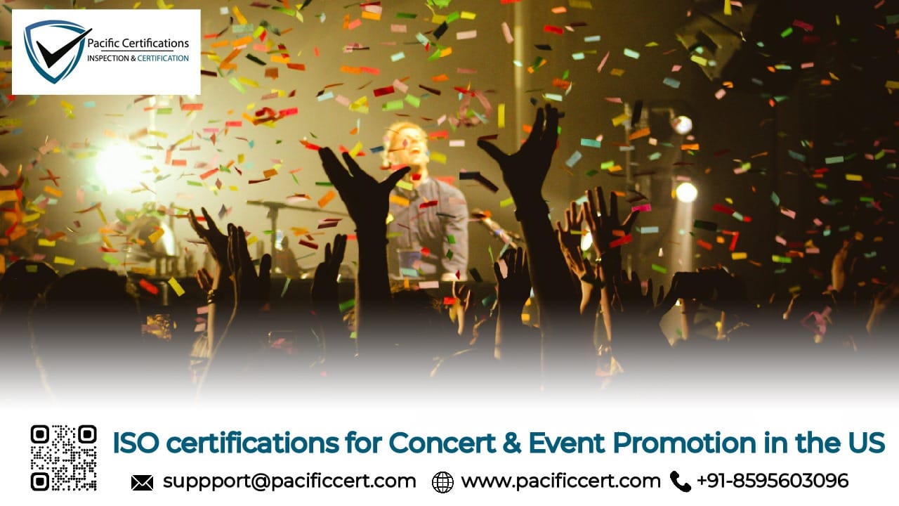 ISO Certifications for Concert & Event Promotion Businesses in the US