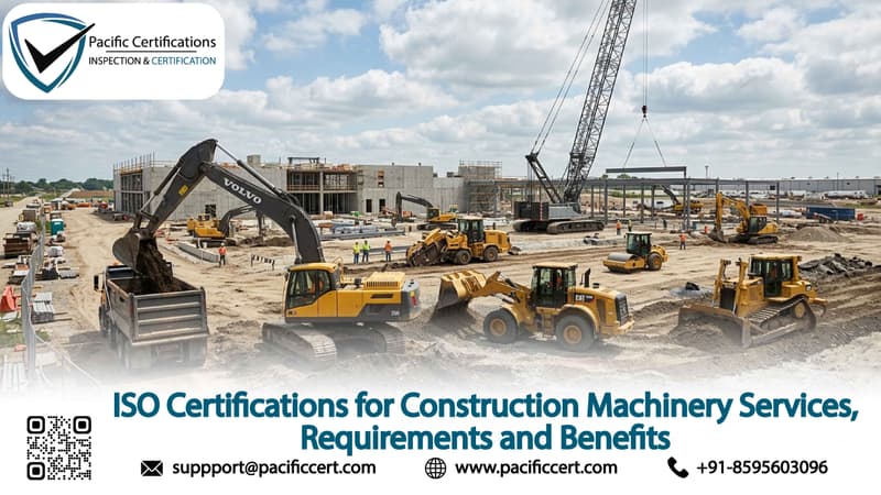 ISO Certifications for Construction Machinery Services, Requirements and Benefits