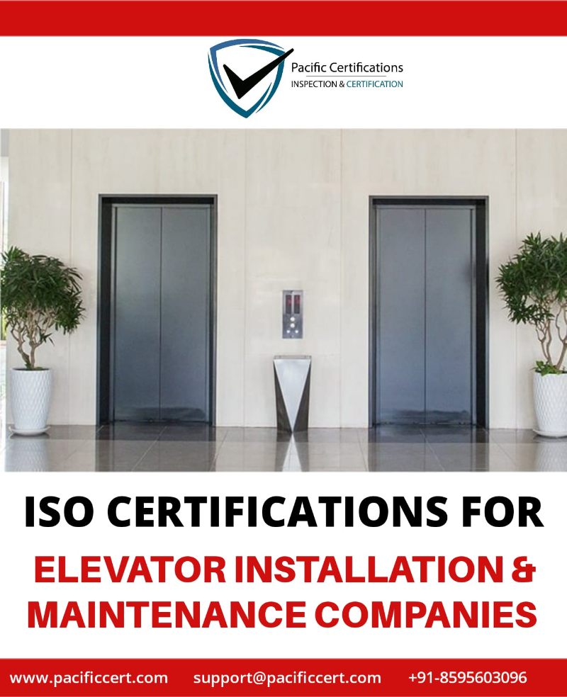 ISO Certifications for Elevator Installation and Maintenance companies