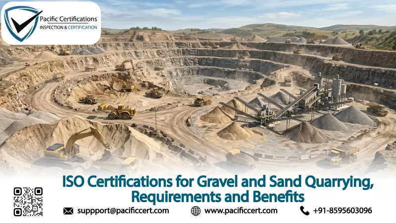 ISO Certifications for Gravel and Sand Quarrying
