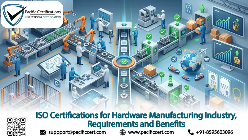 ISO Certifications for Hardware Manufacturing Industry, Requirements and Benefits