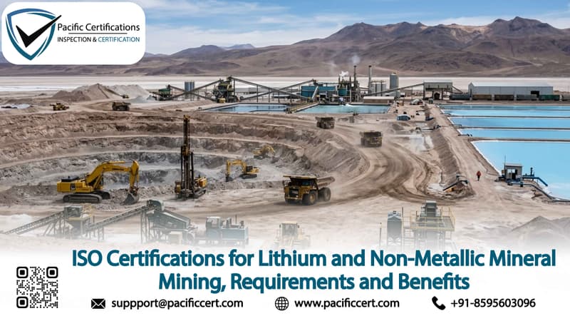 ISO Certifications for Lithium and Non-Metallic Mineral Mining, Requirements and Benefits 