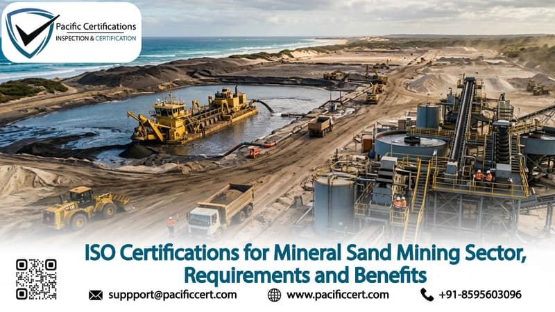 ISO Certifications for Mineral Sand Mining Sector, Requirements and Benefits 