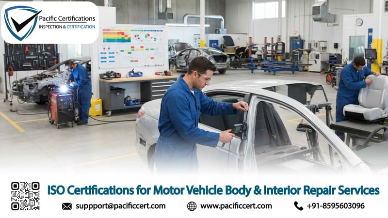 ISO Certifications for Motor Vehicle Body & Interior Repair Services