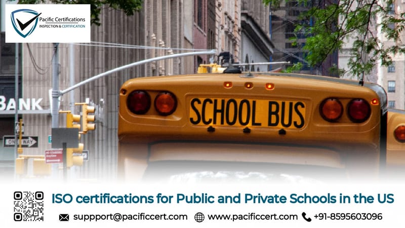 ISO Certifications for Public and Private Schools in the US