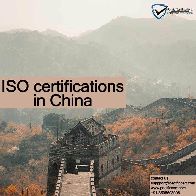 ISO certifications in China