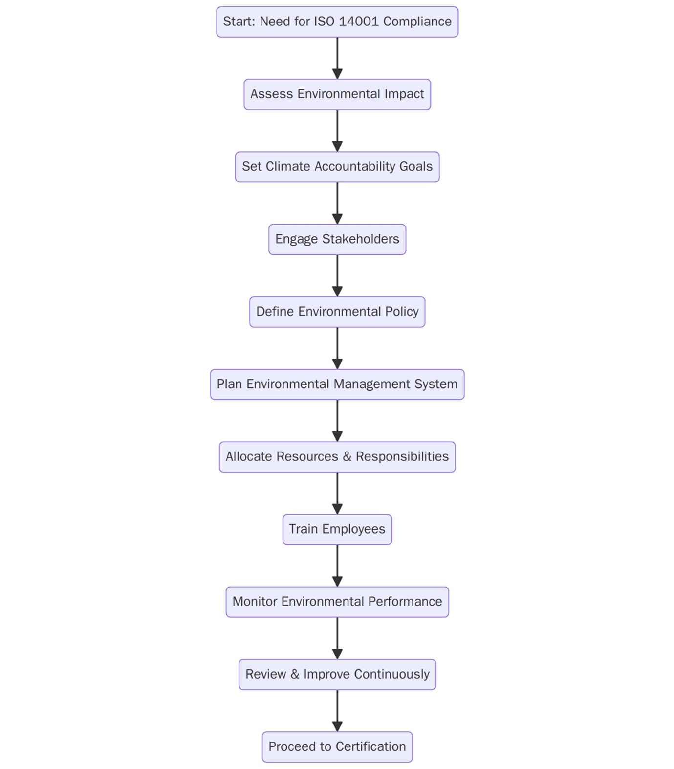 ISO 14001 Process