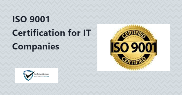ISO 9001 Certification for IT Companies 