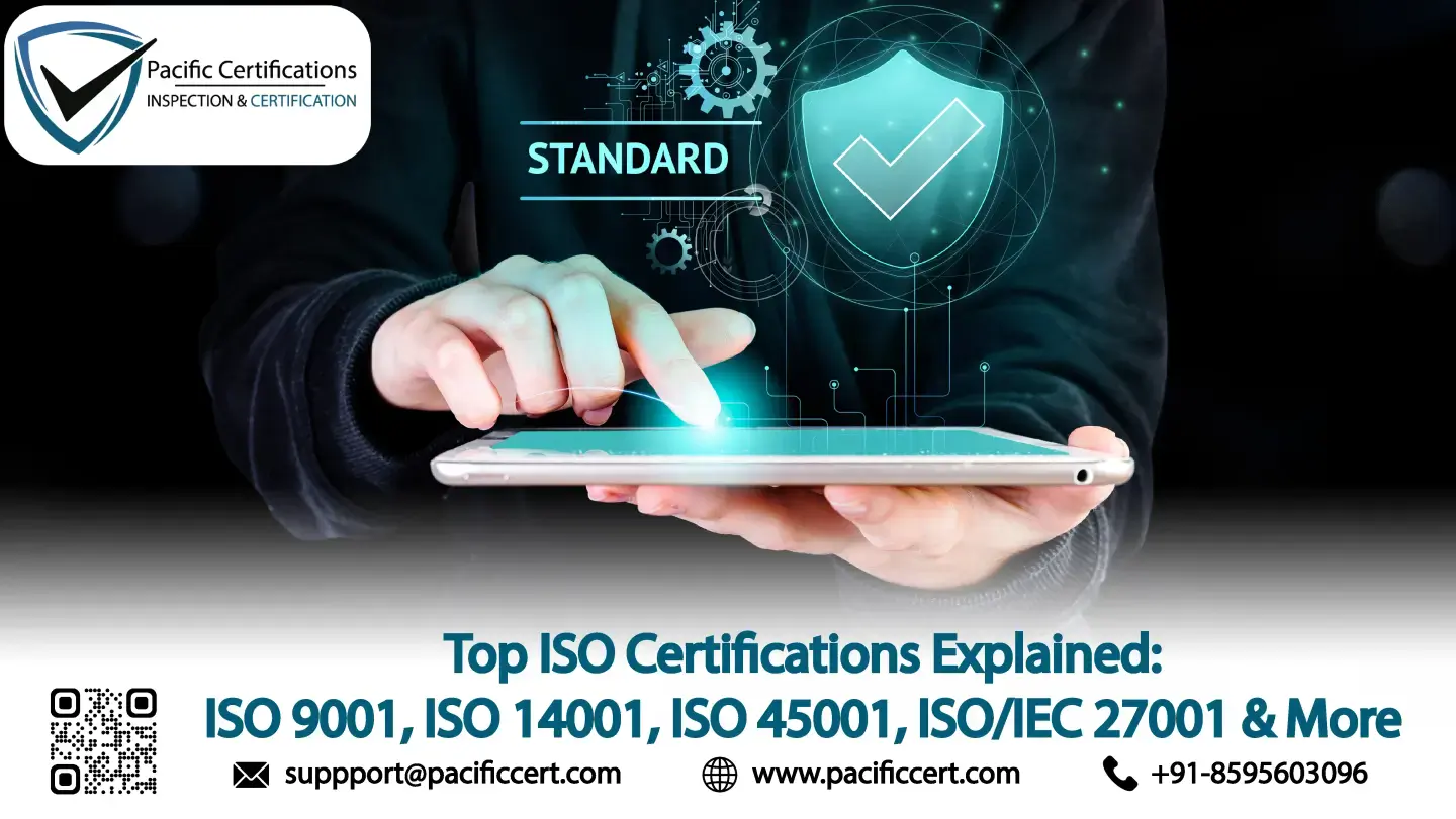 Top ISO Certifications Explained: ISO 9001, ISO 14001, ISO 45001, ISO/IEC 27001
