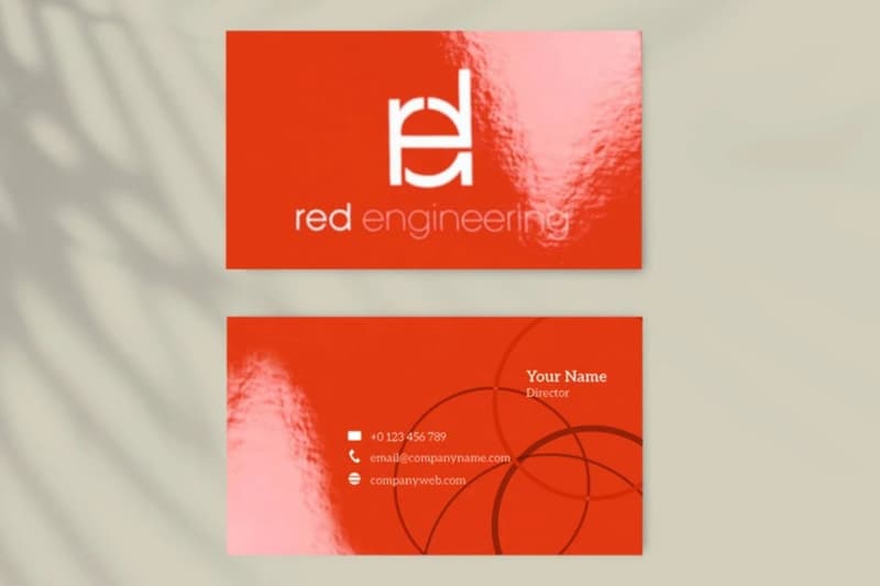 Gloss Visiting/Business Cards