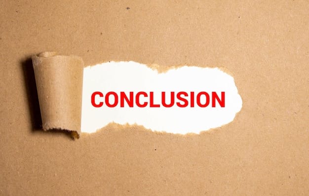 conclusion Message written under torn paper