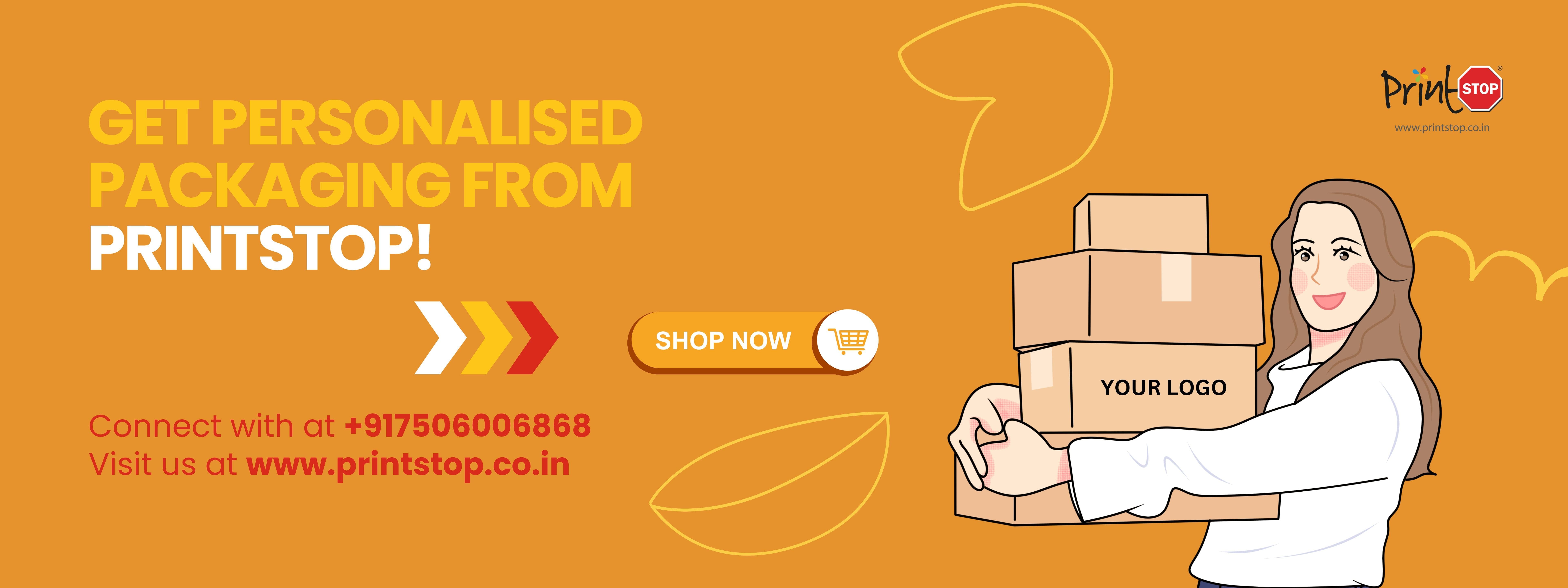 Food packaging banner