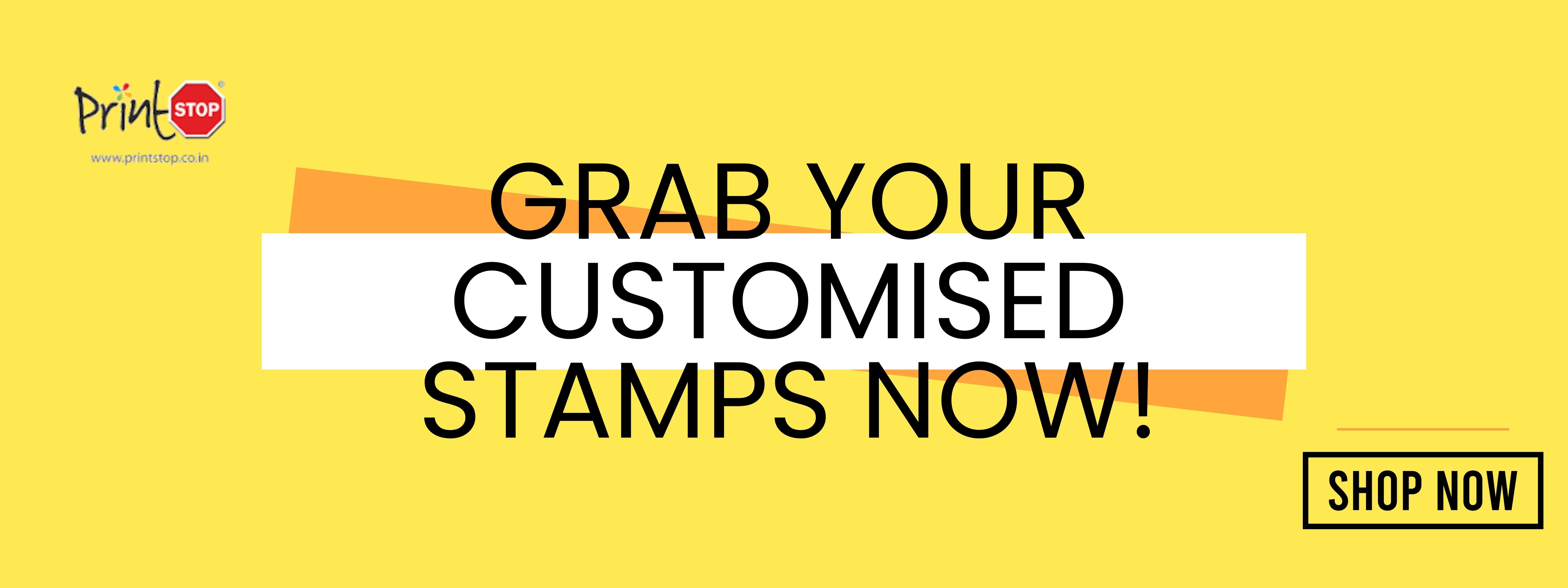 Customised Stamps Banner 
