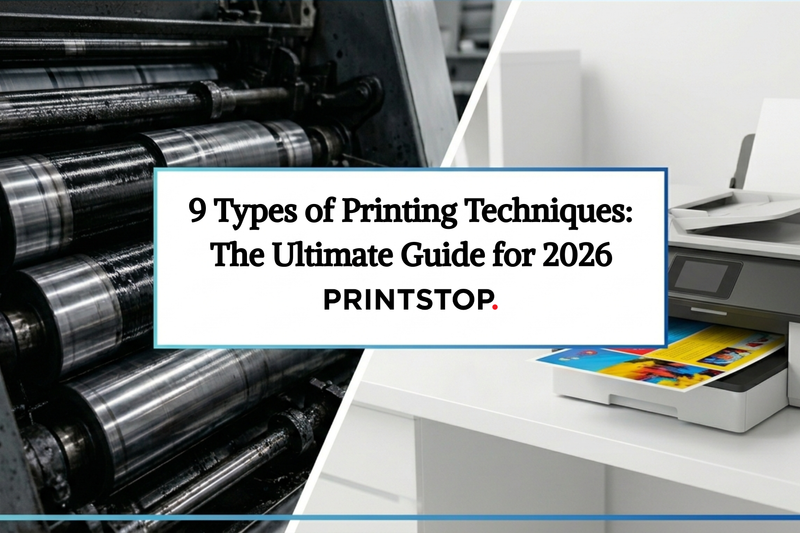 9 Types of Printing Techniques: The Ultimate Guide for 2026