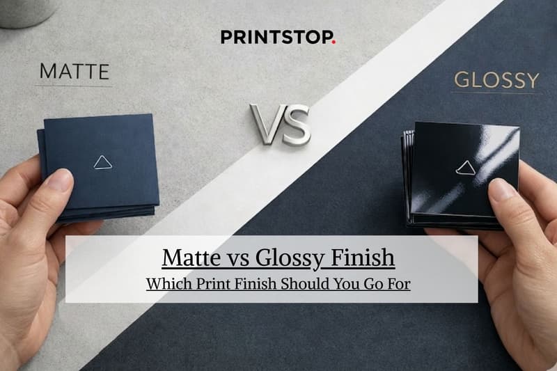 Matte vs Glossy Finish Blog Thumbnail