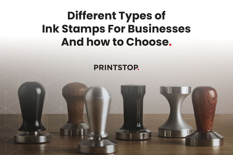 Different Types of Ink Stamps for Businesses 