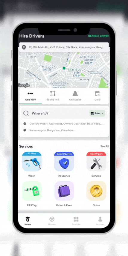 Hire Drivers for Outstation Trips on DriveU