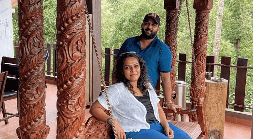 Krupa & Santosh: One in a Million!