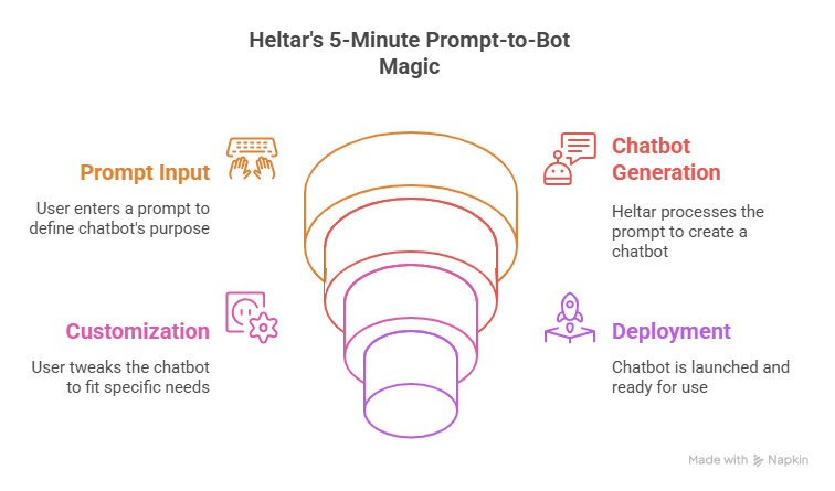 Build a WhatsApp Chatbot in 5 Minutes with Heltar’s Prompt-to-Bot Magic