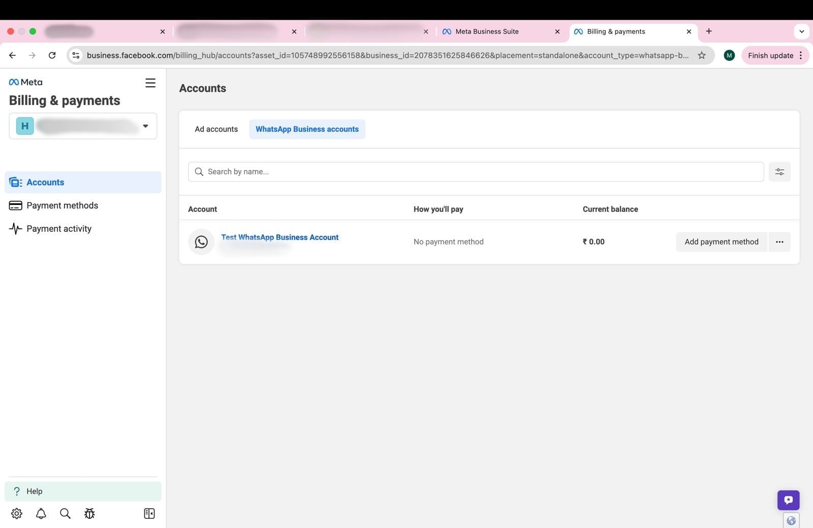 How to Add Tax Information on Meta Business Manager for WhatsApp Business API