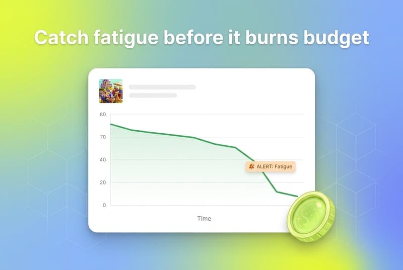 Segwise fatigue report card showing a declining performance trend line and an early-warning alert