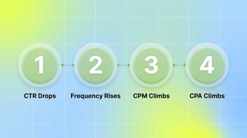 The four early warning signals of ad creative fatigue