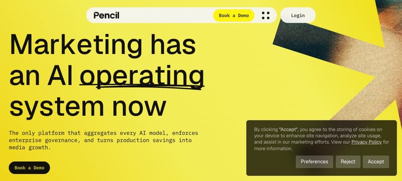 Pencil homepage
