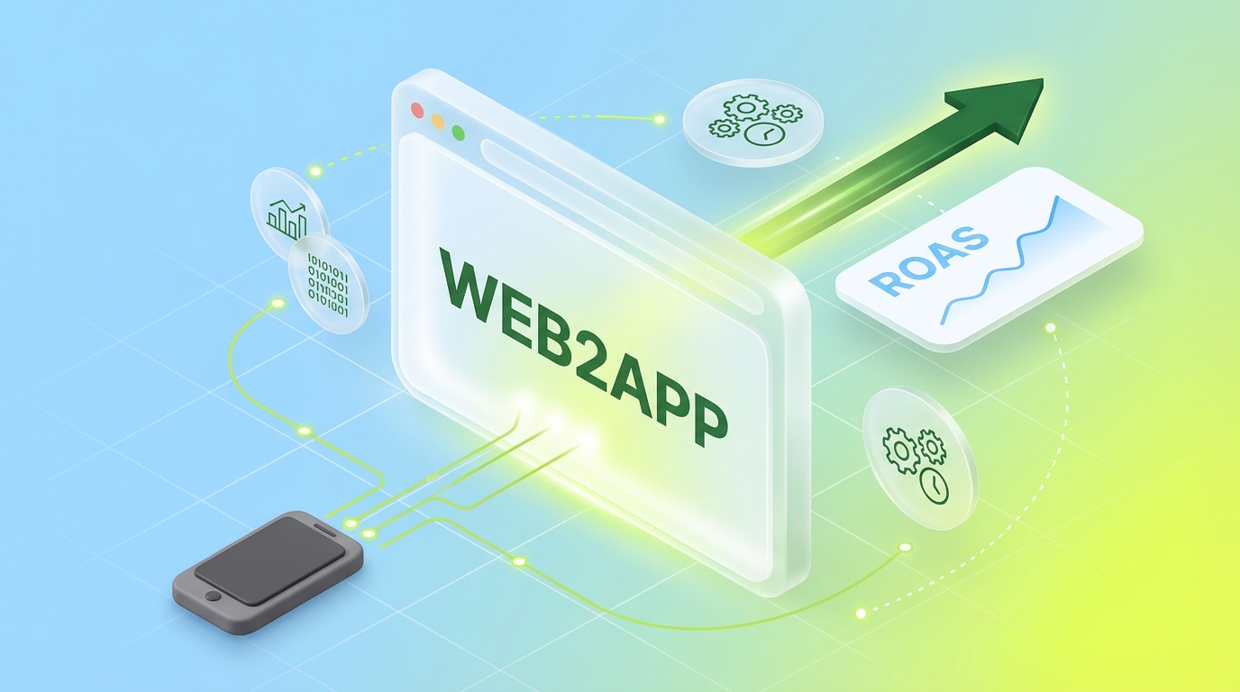 Cover image that says Web2app