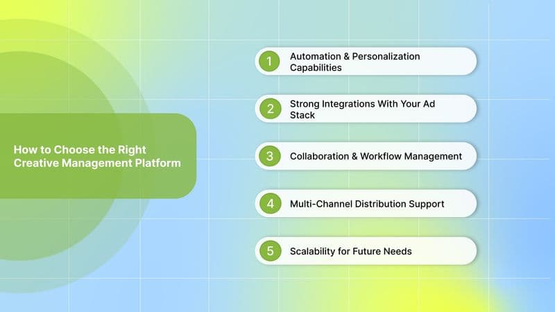 How to Choose the Right Creative Management Platform