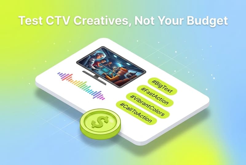 How to Test Connected TV Ad Creatives Without Burning $15K?