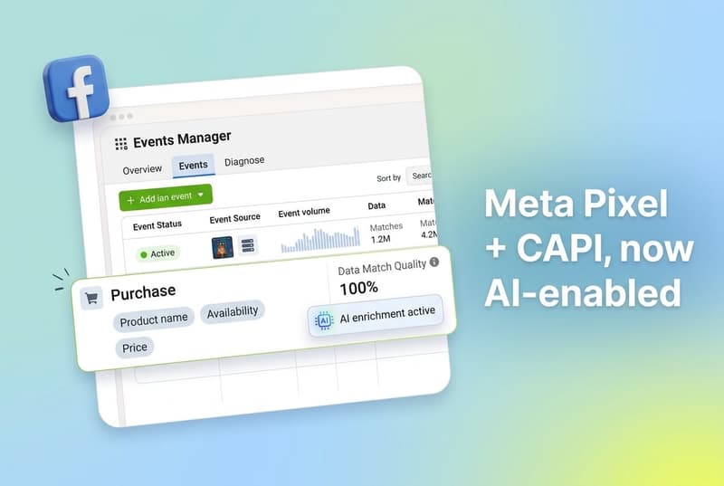 Meta Pixel and Conversions API Updates: AI-Enhanced Tracking and One-Click CAPI Setup
