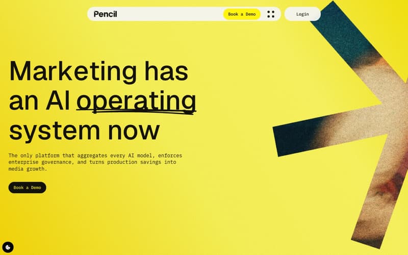 Pencil homepage, October 2026