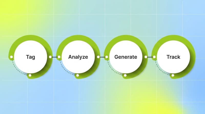 The creative intelligence loop: tag, analyze, generate, track