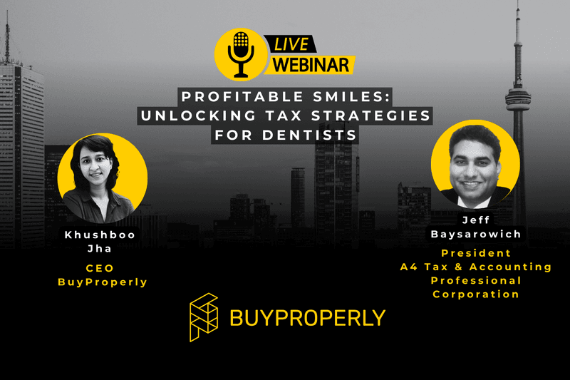 Webinar - Profitable Smiles: Unlocking Tax Strategies for Dentists